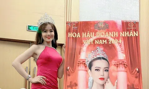 Á hậu Trúc Linh rạng rỡ xuất hiện tại họp báo cuộc thi Miss Beauty Idol Viet Nam 2024