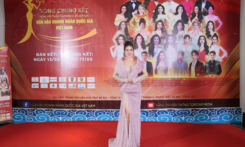 Doanh nhân Hoa Nam - từ top 5 Hoa hậu Doanh nhân Việt Nam Toàn cầu đến trưởng ban tổ chức sân chơi nhan sắc