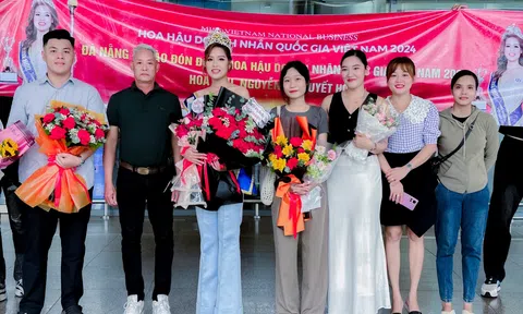 Tân Hoa hậu Doanh nhân Quốc gia Việt Nam 2024 Nguyễn Thị Tuyết Hồng được chào đón tại quê nhà Đà Nẵng
