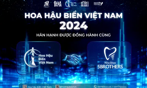 Hoa hậu Biển Việt Nam 2024 công bố nhà tài trợ - Nha Khoa Quốc Tế 5Brothers